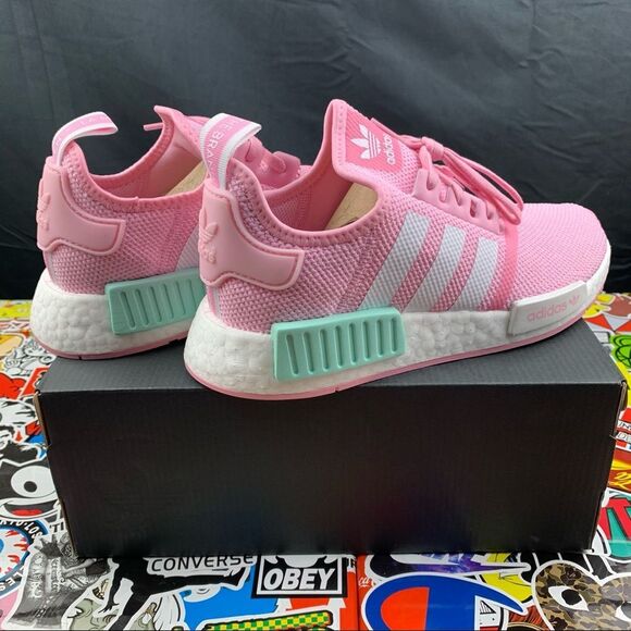 Adidas NMD R1 Pink Womens Various Sizes - Picture 2 of 12